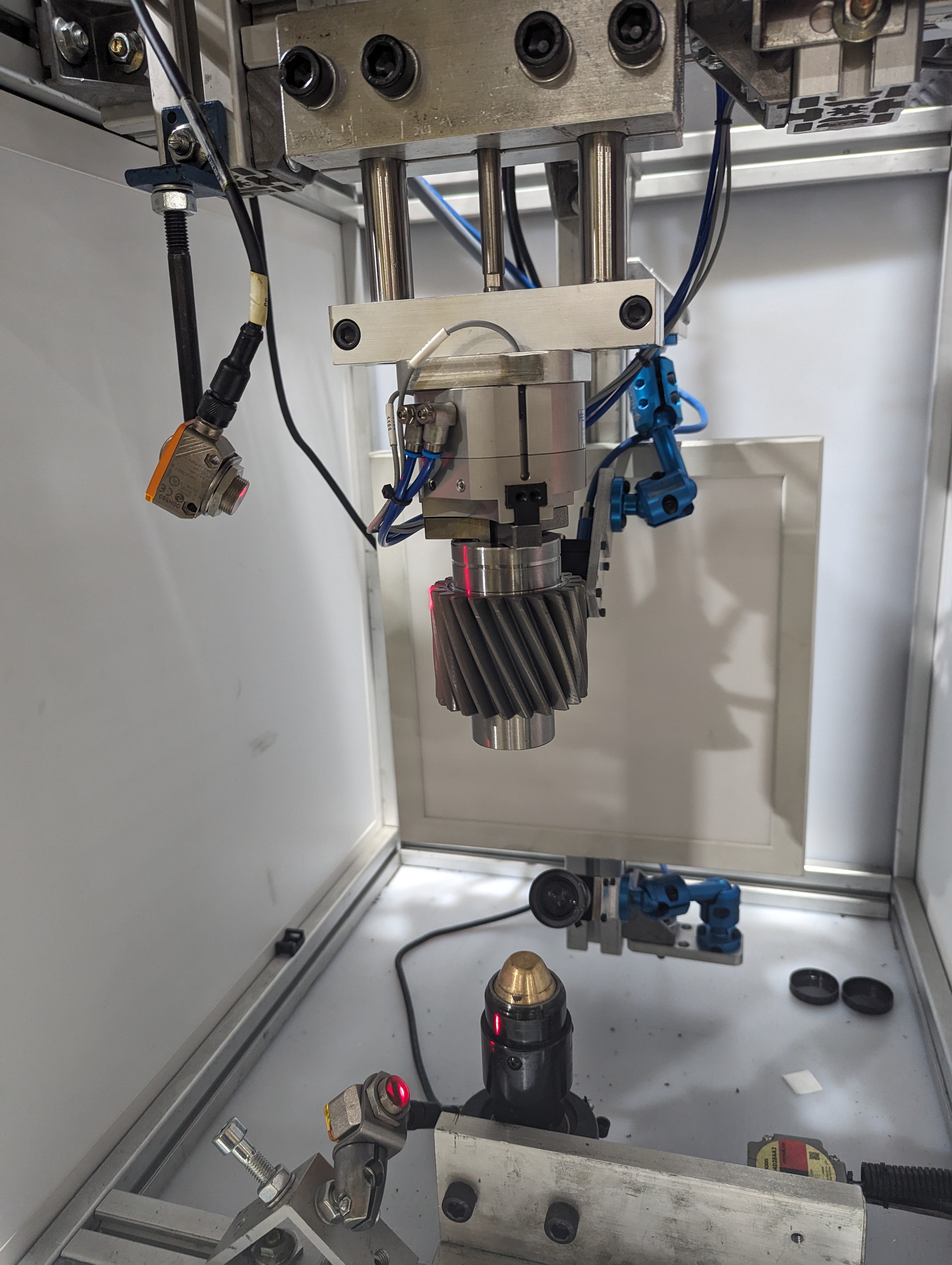 Automated In-Line Inspection Station for Automotive Gears